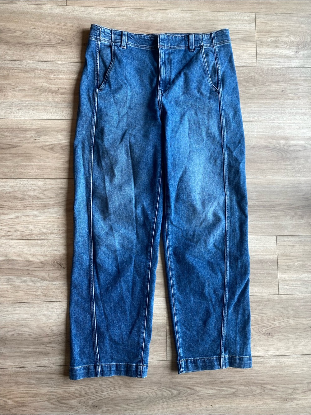 Madewell Women's Relaxed Blue Denim Jeans